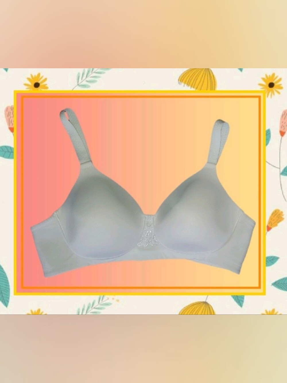 EUC Vanity Fair Beauty Back bra 40B white